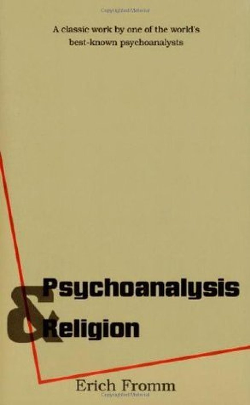 [PDF] Psychoanalysis and Religion by Erich Fromm