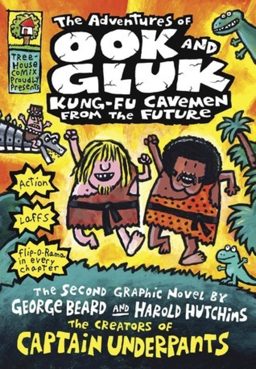 [PDF] The Adventures of Ook and Gluk: Kung Fu Cavemen from the Future by Dav Pilkey